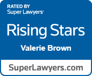 Rated by Super Lawyers | Rising Stars | Valerie Brown | SuperLawyers.com